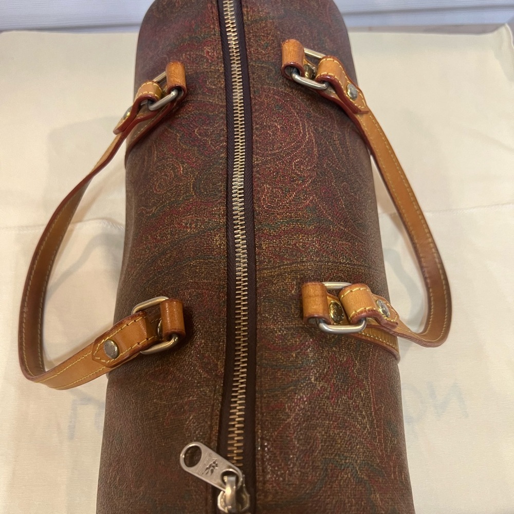 Etro Logo Paisley shoulder bag